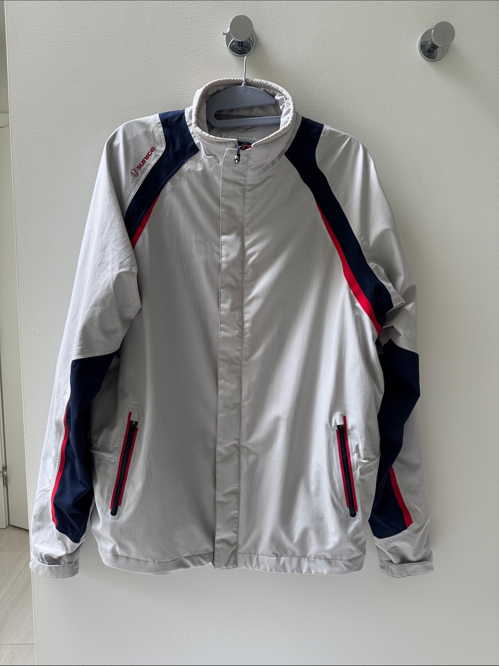 Sunice Typhoon Waterproof Jacket Light Gray